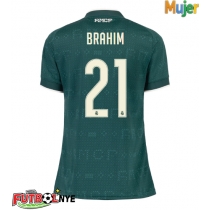 Camiseta Real Madrid Brahim Diaz #21 Visitante Equipación para mujer 2026-27 manga corta